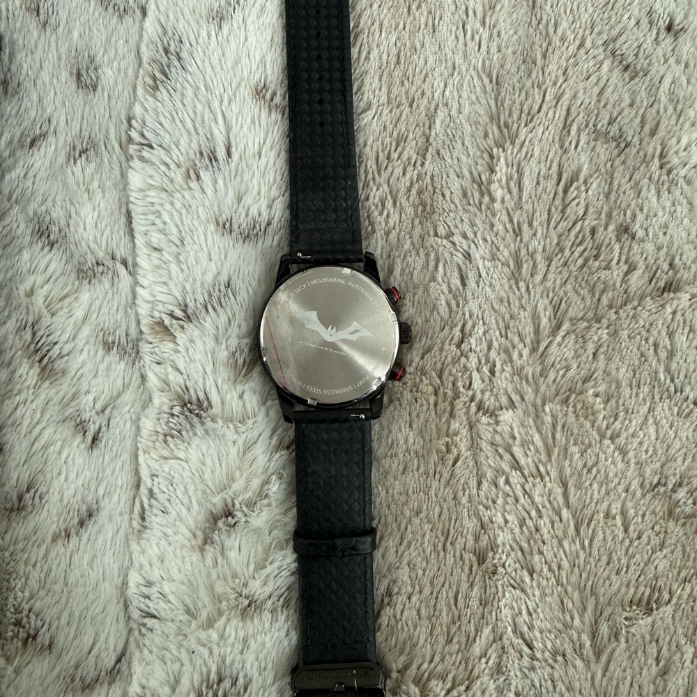 DC Batman Stealth Watch in Red and Black - Picture 11 of 15